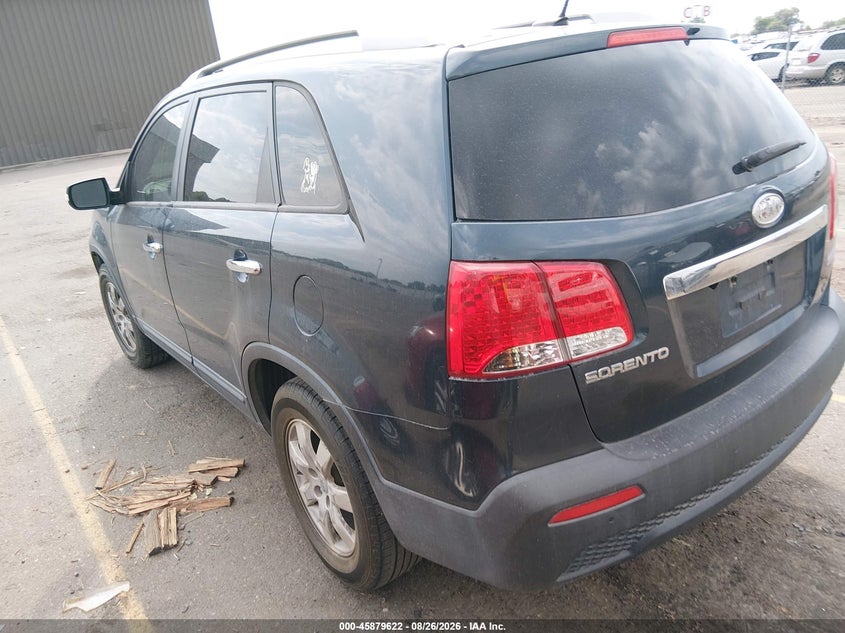Vin: 5xykt3a68cg207948, lot: 46378618, kia sorento lx 20123