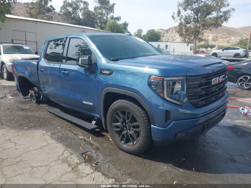 2025 GMC Sierra 1500 4Wd Short Box Elevation With 3Sb, Right Rear, IAAI, VIN 1GTUUCE89SZ333818