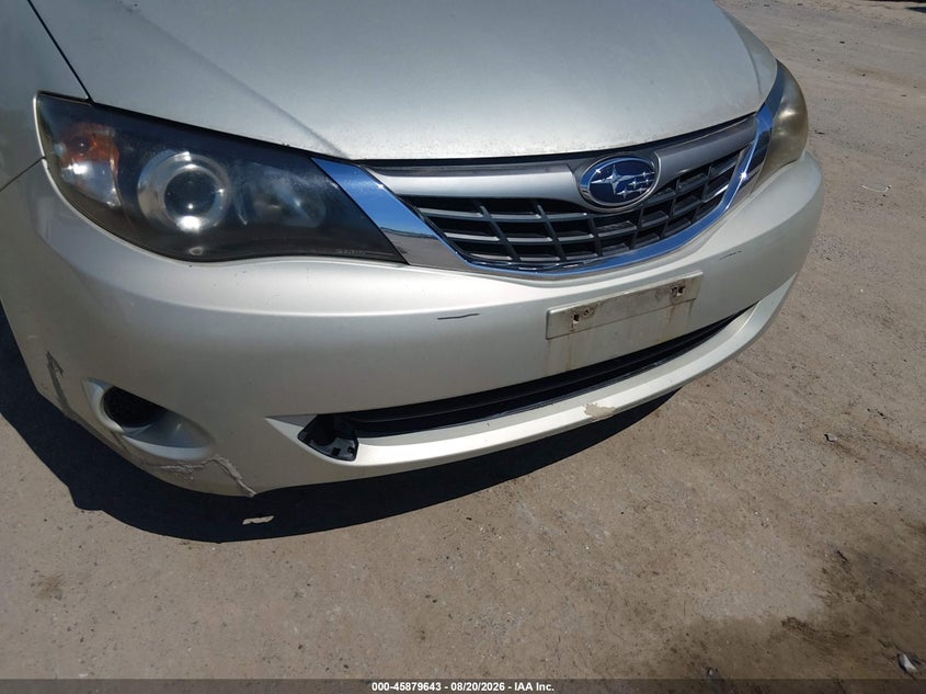 2009 SUBARU IMPREZA HATCHBACK 2.5L H-4 VVT, 170HP