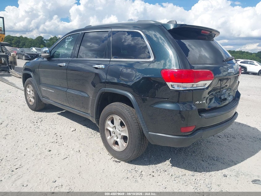 Vin: 1c4rjfag9fc155186, lot: 46378645, jeep grand cherokee laredo 20153