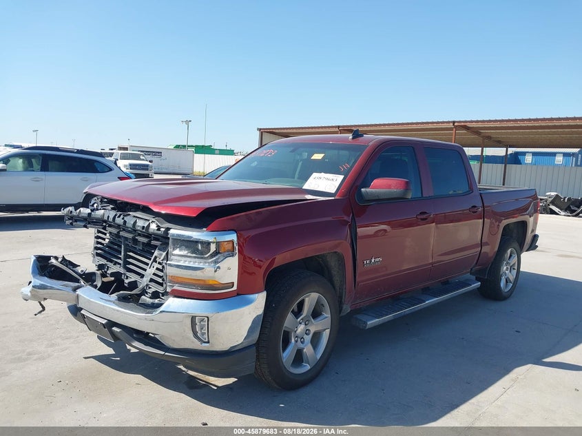 2017 Chevrolet Silverado, Удар спереду, IAAI, VIN 3GCPCREC5HG308981 — фото 2