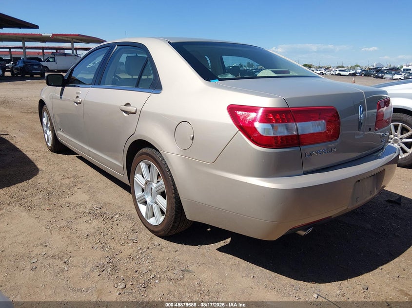 2007 LINCOLN MKZ auction photo 3