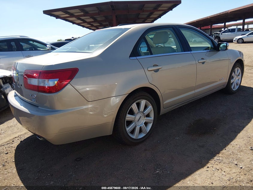 2007 LINCOLN MKZ auction photo 4