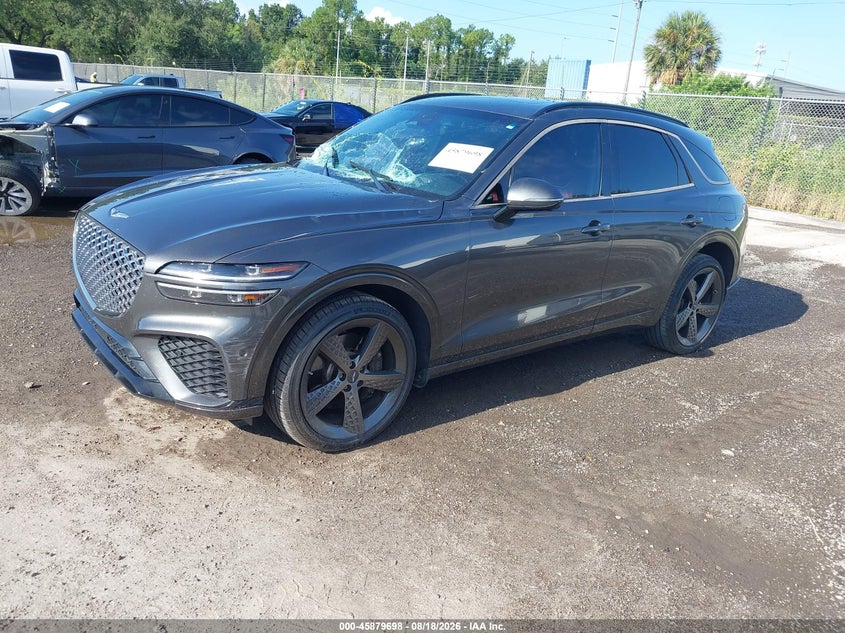 Vin: 5nmmcdtc8rh001965, lot: 46378694, genesis gv70 3.5t awd sport 20242