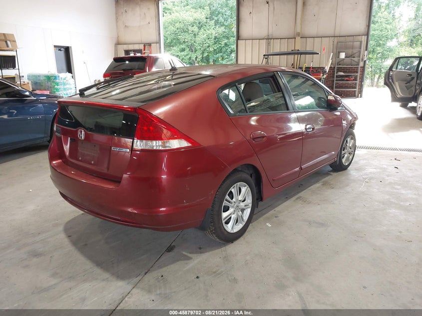 Vin: jhmze2h74as026384, lot: 46378698, honda insight ex 20104