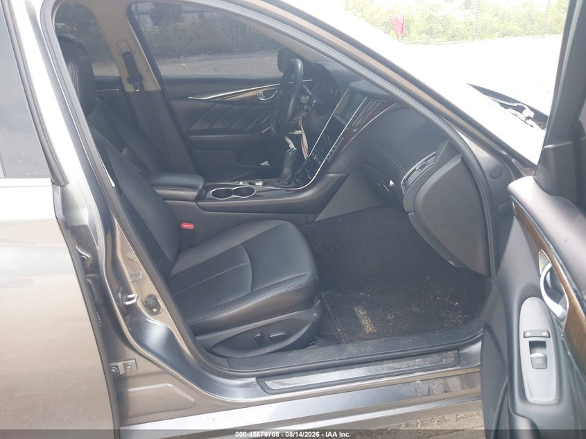 2018 INFINITI Q50 SEDAN 3.0L V-6 DI, DOHC, VVT, TURBO, 300HP