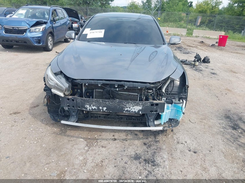 2018 INFINITI Q50 SEDAN 3.0L V-6 DI, DOHC, VVT, TURBO, 300HP