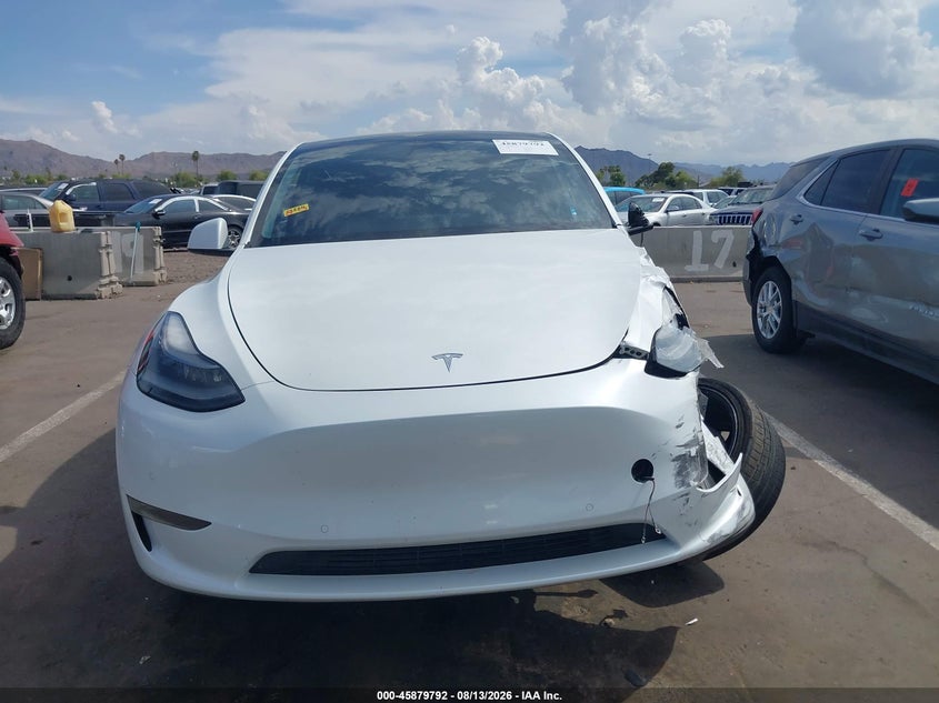 TESLA MODEL Y 2021 VIN 5YJYGDEF9MF252565