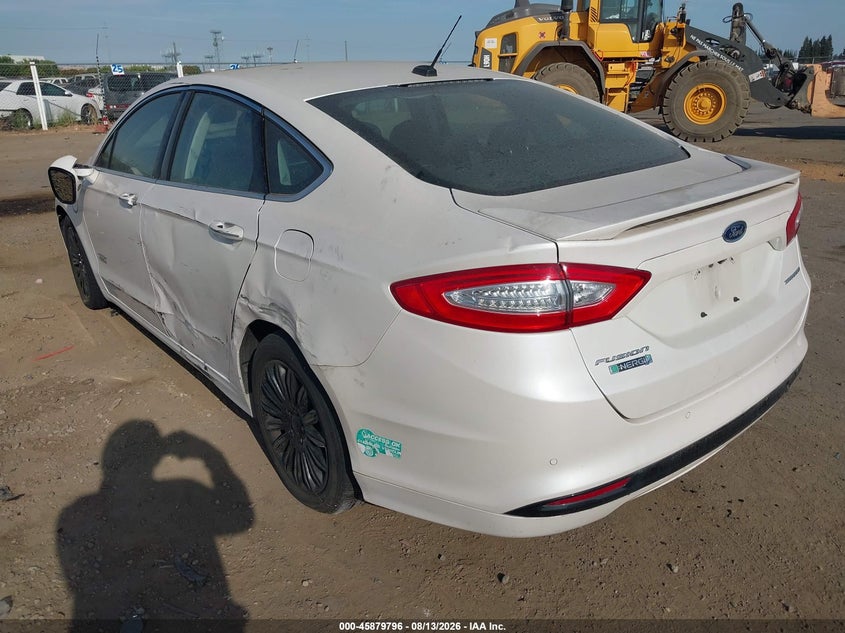 2014 FORD FUSION ENERGI auction photo 3