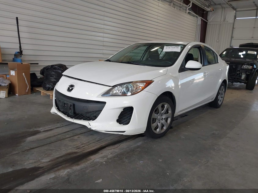 Vin: jm1bl1tf5d1779580, lot: 46378806, mazda mazda3 i sv 20132