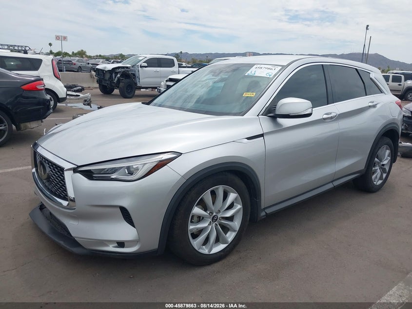 2021 INFINITI QX50 auction photo 2