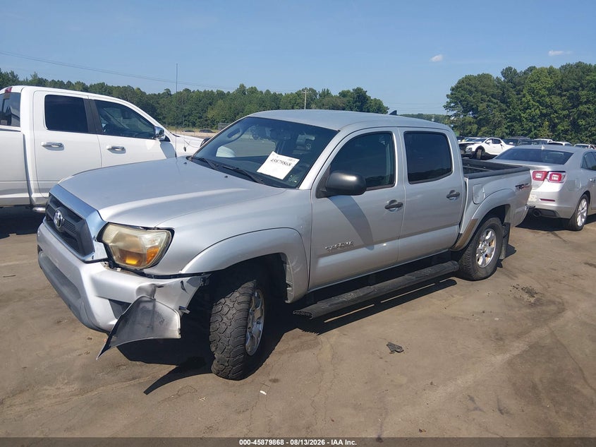2012 Toyota Tacoma Prerunner V6, Удар спереди, IAAI, VIN 5TFJU4GN2CX021235 — фото 2