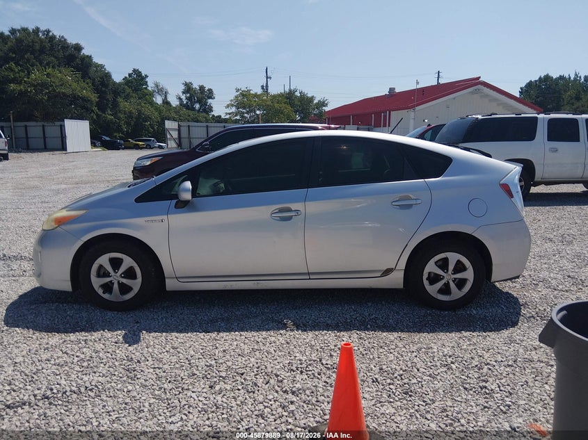 TOYOTA PRIUS 2012 VIN JTDKN3DU1C5378053