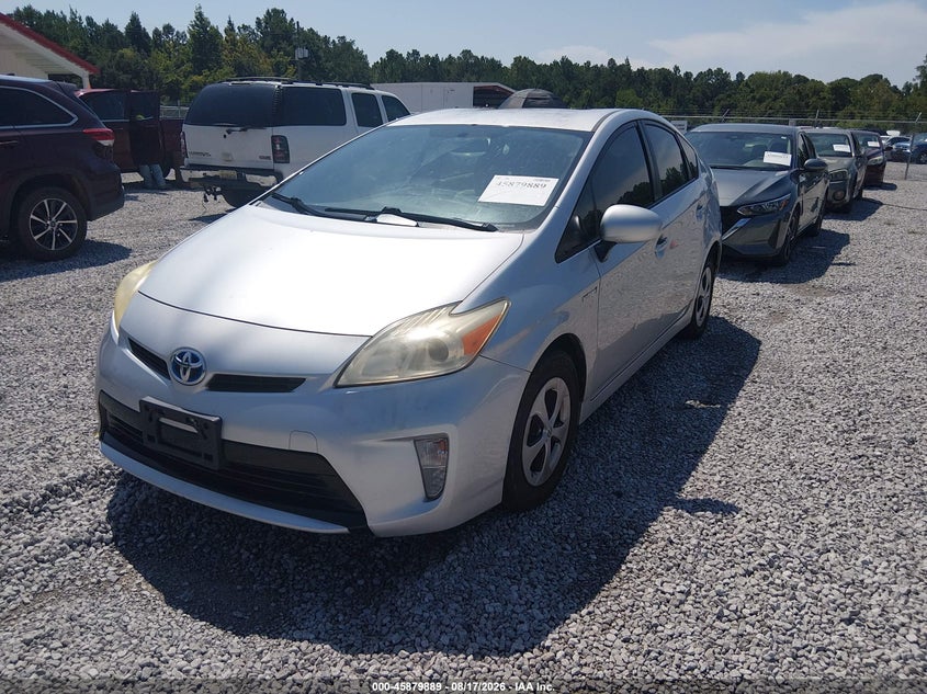 2012 TOYOTA PRIUS auction photo 2