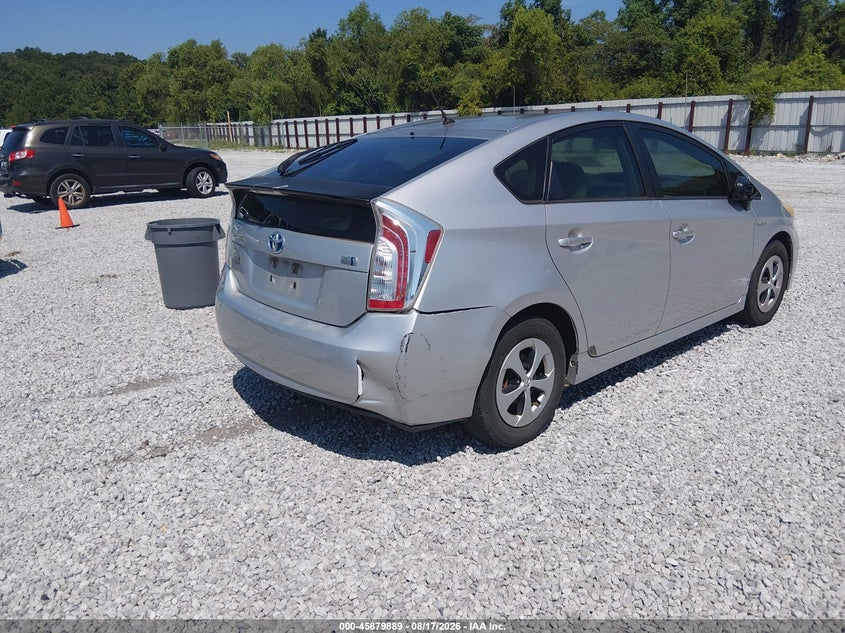 2012 TOYOTA PRIUS auction photo 4