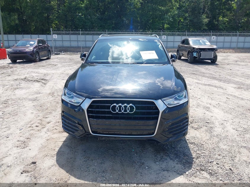 AUDI Q3 2018 VIN WA1ECCFS6JR027654
