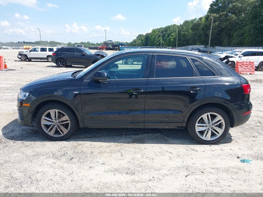 AUDI Q3 2018 VIN WA1ECCFS6JR027654