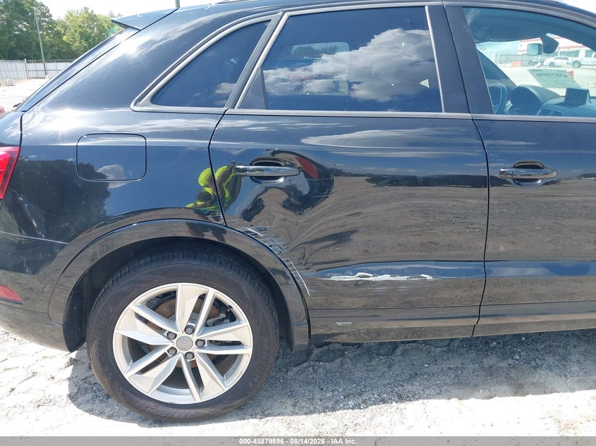 AUDI Q3 2018 VIN WA1ECCFS6JR027654