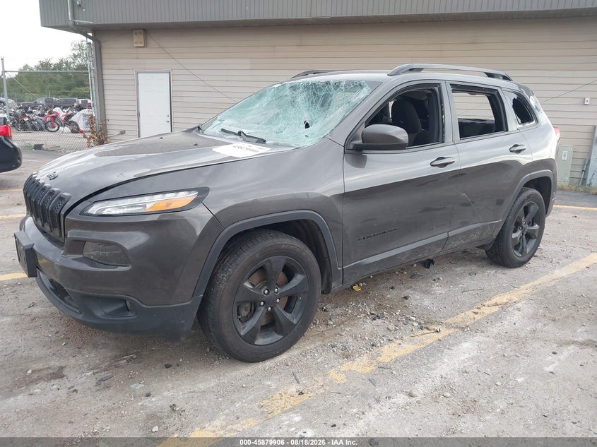 2018 Jeep Cherokee, All Over, IAAI, VIN 1C4PJMCX0JD582025 — photo 2