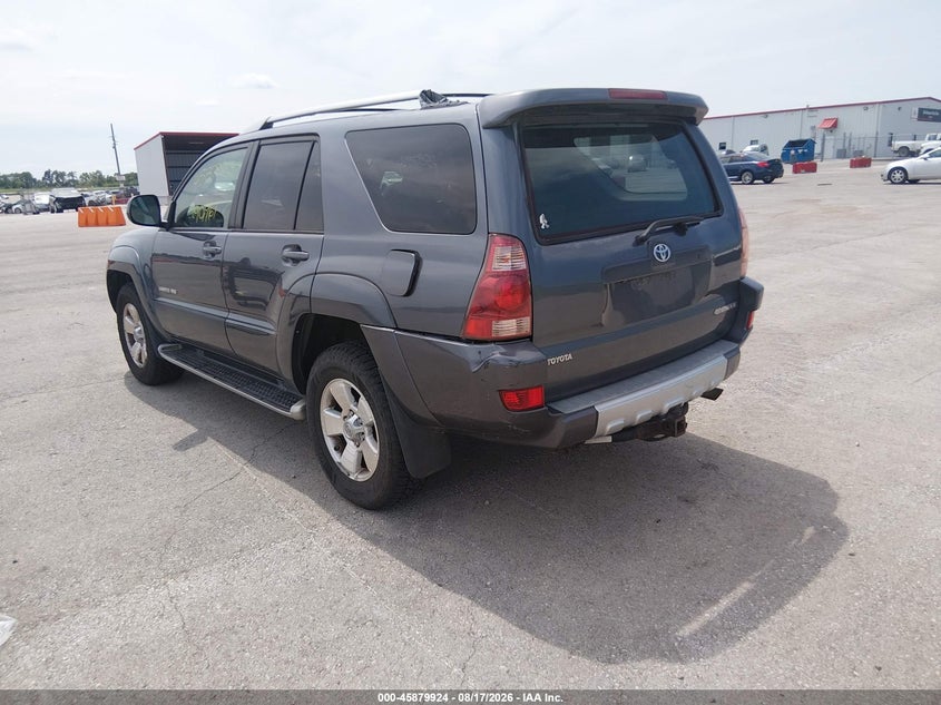 2004 TOYOTA 4RUNNER SPORT UTILITY VEHICLE 4.7L V-8 DOHC, 235HP