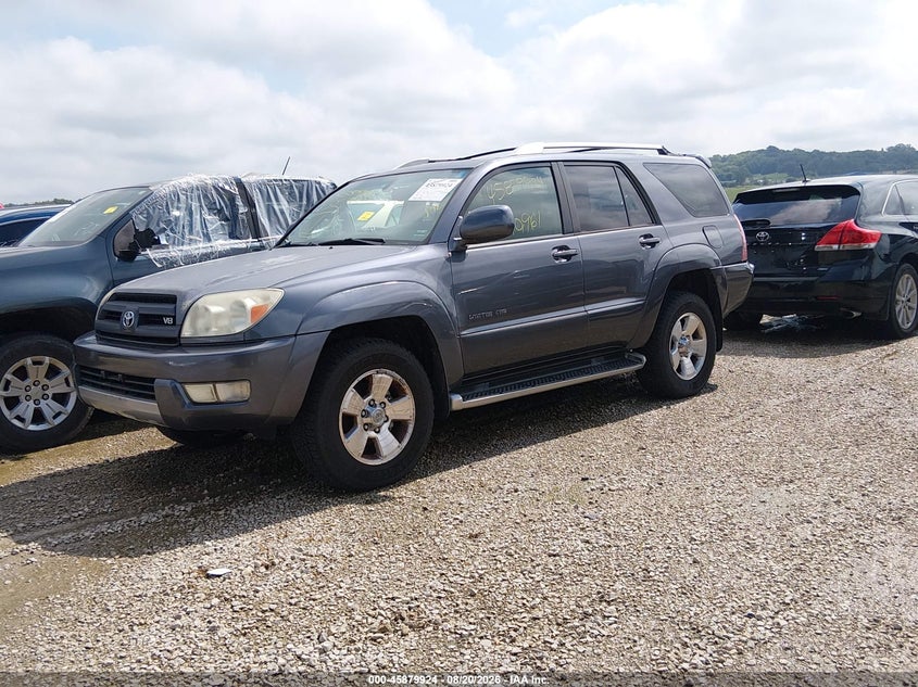 2004 TOYOTA 4RUNNER SPORT UTILITY VEHICLE 4.7L V-8 DOHC, 235HP