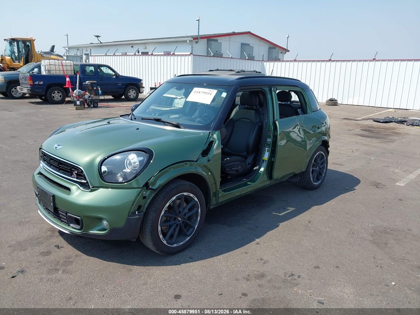Vin: wmwzc5c57fwp46175, lot: 46378947, mini countryman cooper s 20152
