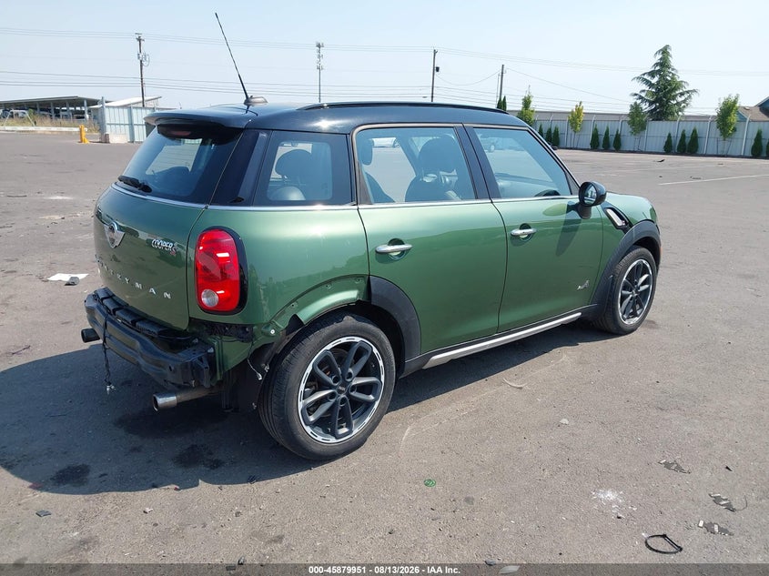 Vin: wmwzc5c57fwp46175, lot: 46378947, mini countryman cooper s 20154