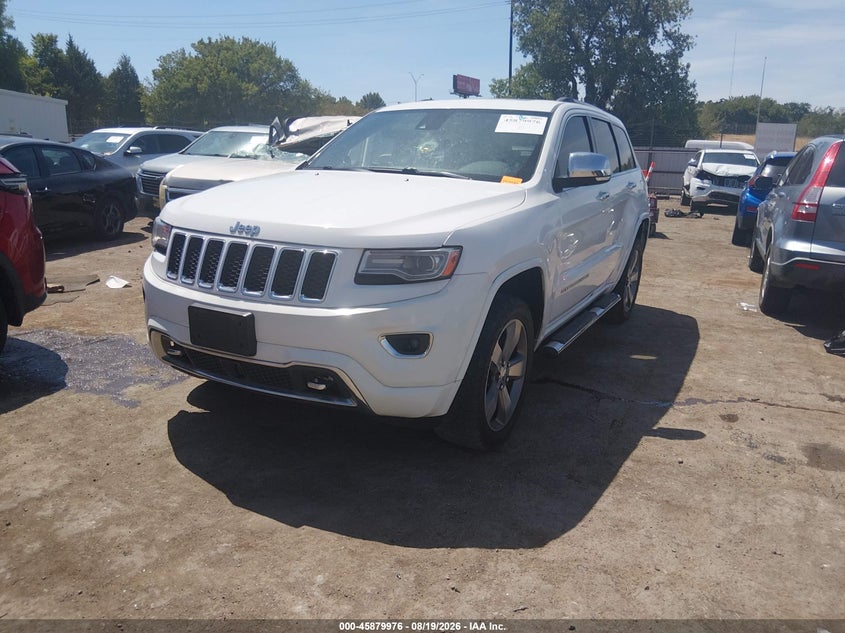 2014 Jeep Grand Cherokee Overland, Правый бок, IAAI, VIN 1C4RJFCG1ET467577 — фото 2