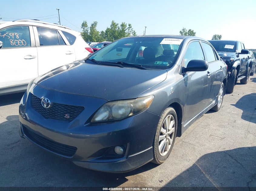 2010 Toyota Corolla, Обычный износ, IAAI, VIN 2T1BU4EE7AC262422 — фото 2