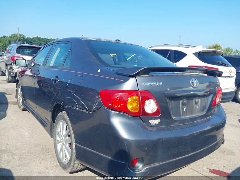 2010 TOYOTA COROLLA auction photo 3