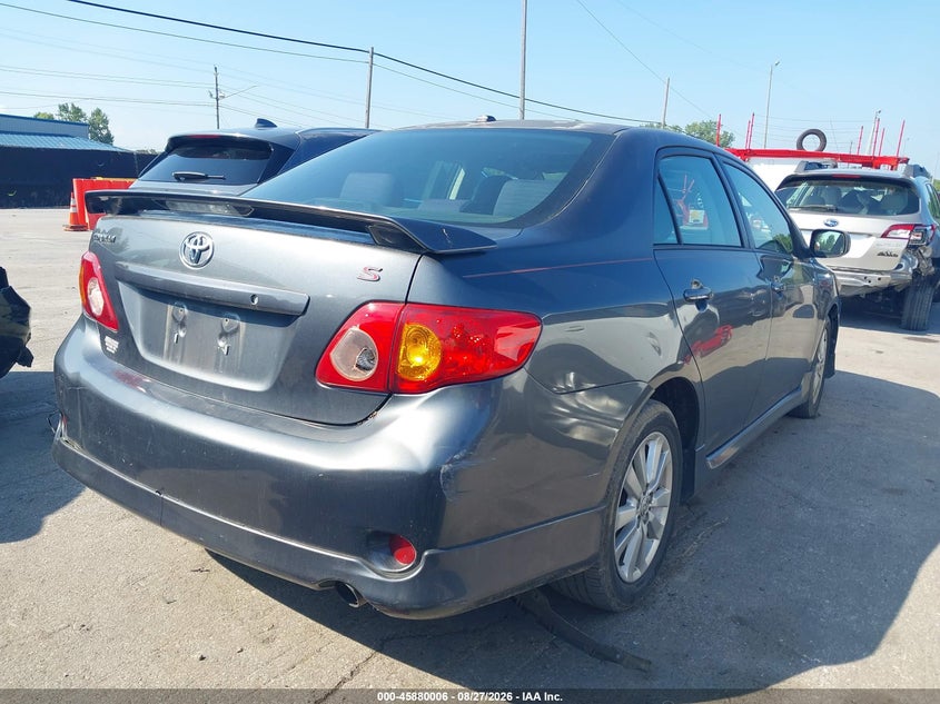 2010 TOYOTA COROLLA auction photo 4