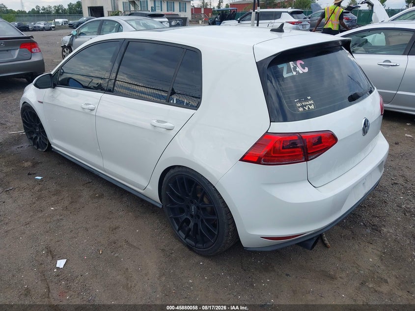 2016 VOLKSWAGEN GOLF GTI auction photo 3