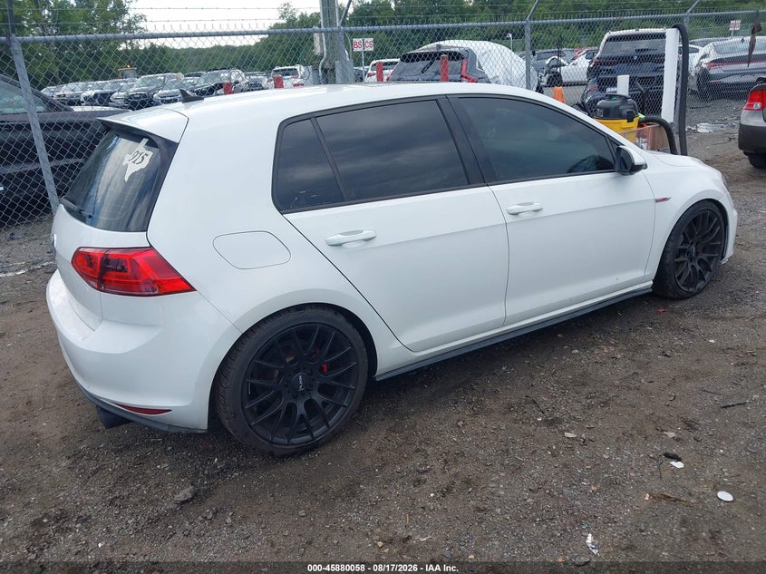 2016 VOLKSWAGEN GOLF GTI auction photo 4