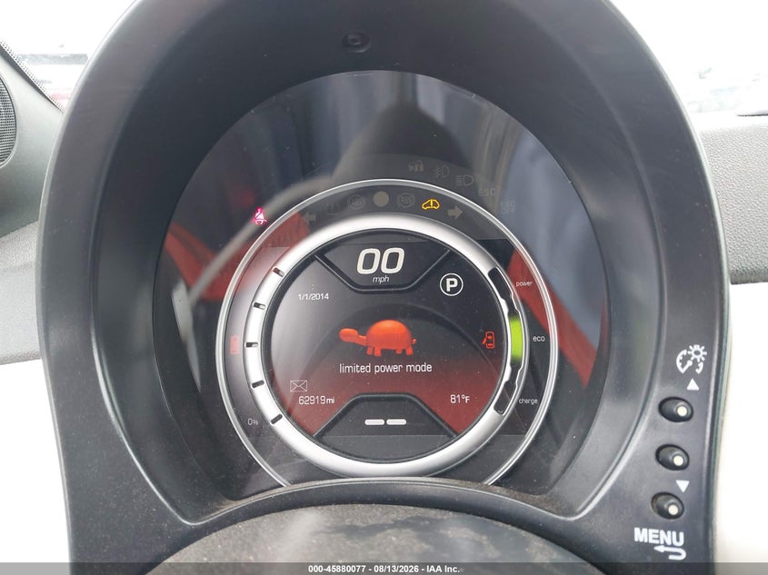 2015 FIAT 500E auction photo 7