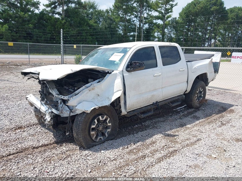 2023 Toyota Tacoma Sr V6, Rollover, IAAI, VIN 3TMCZ5AN2PM650286 — photo 2