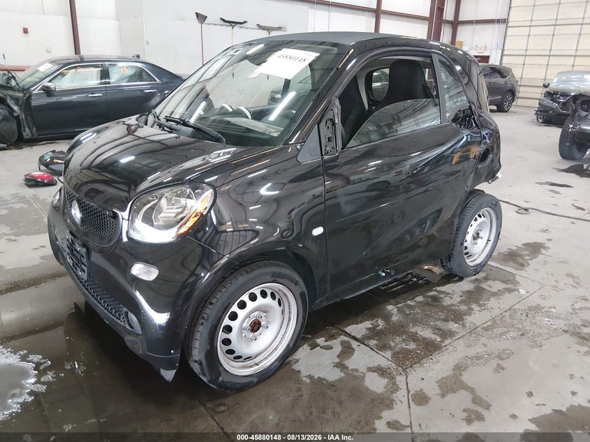Vin: wmefj9baxkk370687, lot: 46379144, smart eq fortwo pure 20192