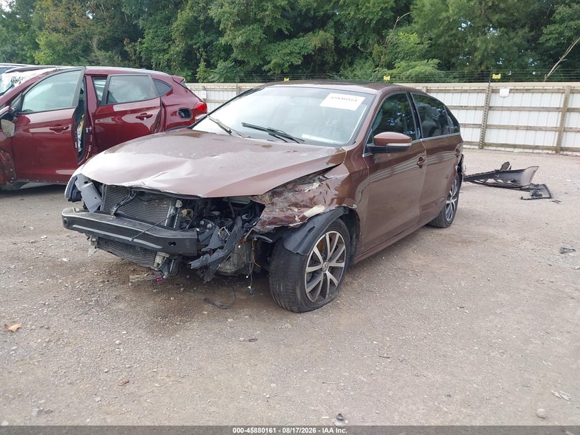 2017 Volkswagen Jetta, Front & Rear, IAAI, VIN 3VWDB7AJ0HM277250 — photo 2