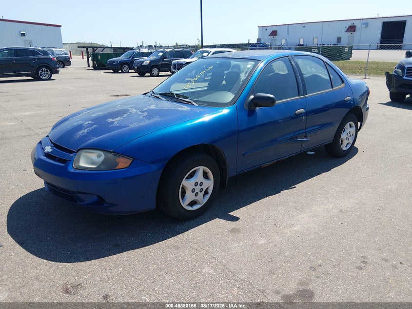 2004 CHEVROLET CAVALIER SEDAN 2.2L I-4 DOHC, 140HP