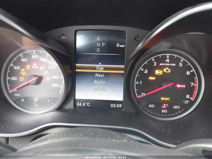 2017 MERCEDES-BENZ AMG C 43 auction photo 7