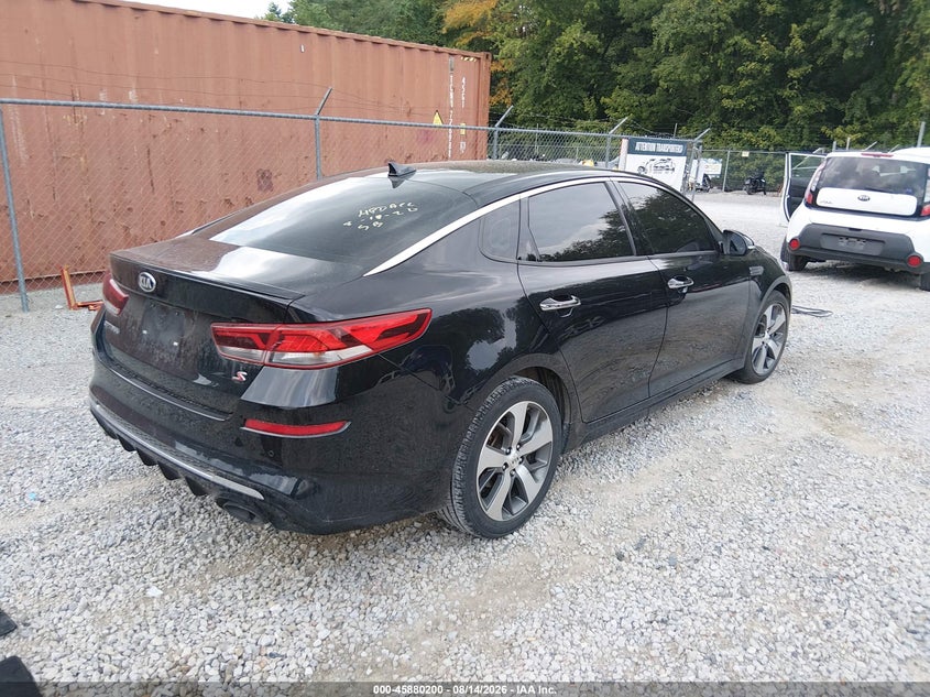 Vin: 5xxgt4l35kg291583, lot: 46379196, kia optima s 20194