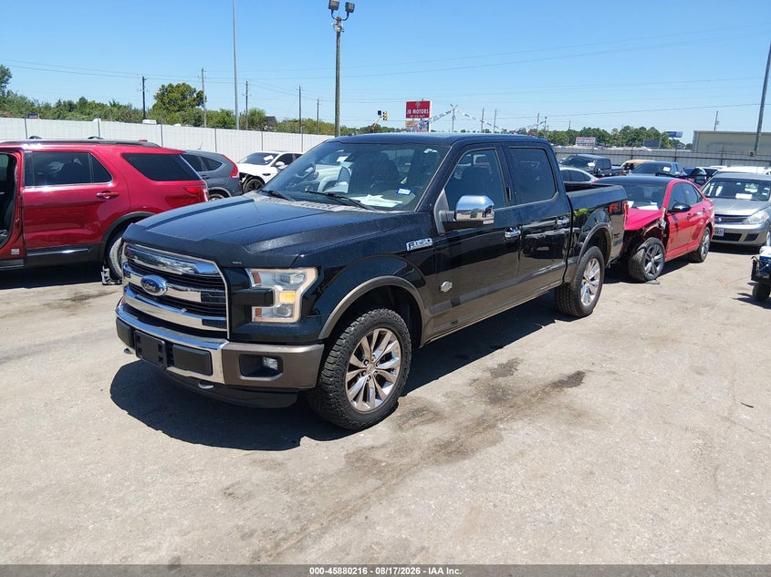 2016 Ford F-150, Правый бок, IAAI, VIN 1FTEW1EF4GFA53539 — фото 2