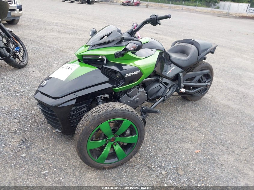 2017 Can-Am Spyder Roadster F3/F3-S/F3-S Special Ser, Удар спереди, IAAI, VIN 2BXRDDD21HV000810 — фото 2
