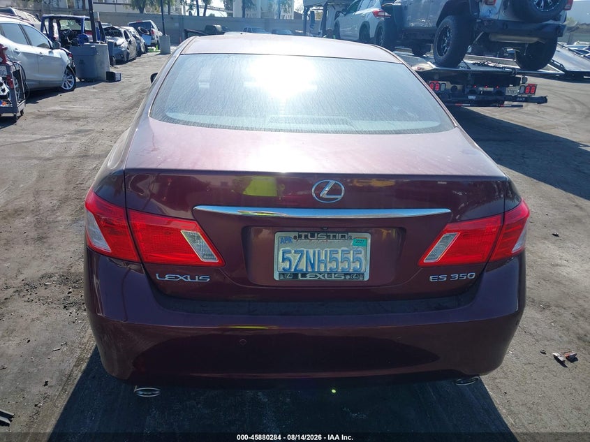 2007 LEXUS ES SEDAN 3.5L V-6 DOHC, VVT, 272HP