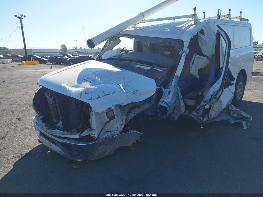 Vin: 1n6af0ky9dn108757, lot: 46379418, nissan nv cargo nv3500 hd sv v8 20132