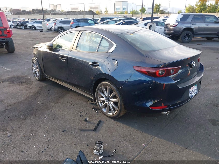 2024 MAZDA 3 SEDAN 2.5L I-4 DI, DOHC, VVT, REGULAR , 191HP