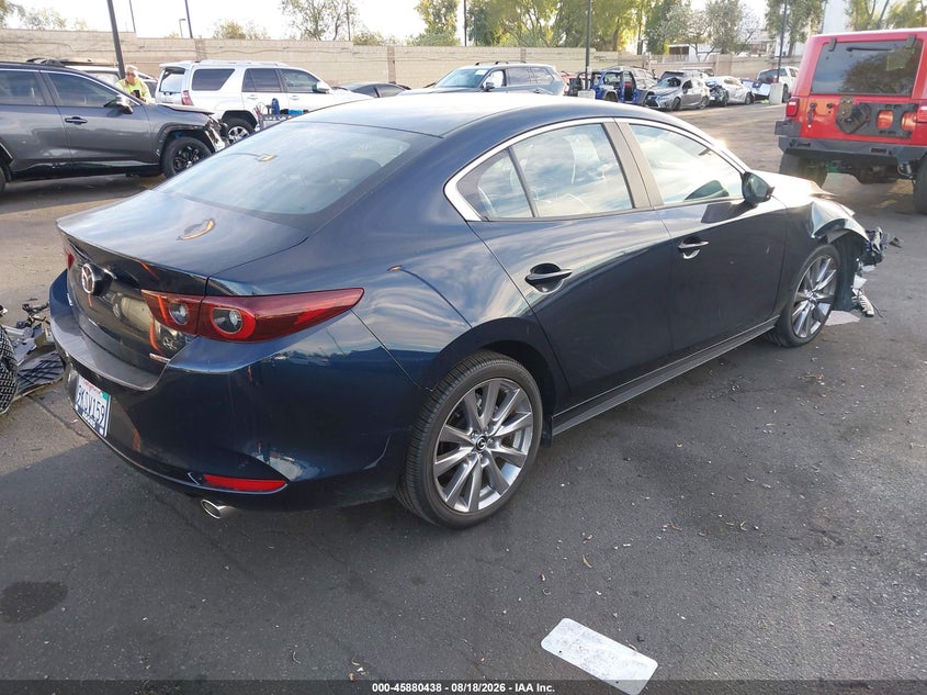 2024 MAZDA 3 SEDAN 2.5L I-4 DI, DOHC, VVT, REGULAR , 191HP