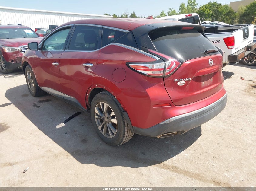 2016 NISSAN MURANO auction photo 3