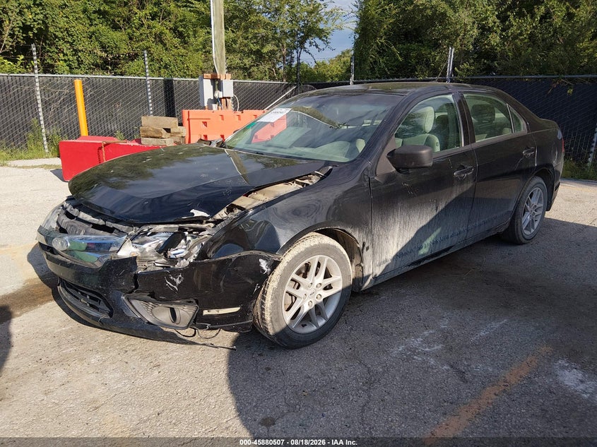 2012 Ford Fusion, Front End, IAAI, VIN 3FAHP0GA8CR246950 — photo 2