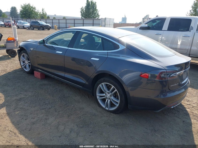 2015 TESLA MODEL S auction photo 3