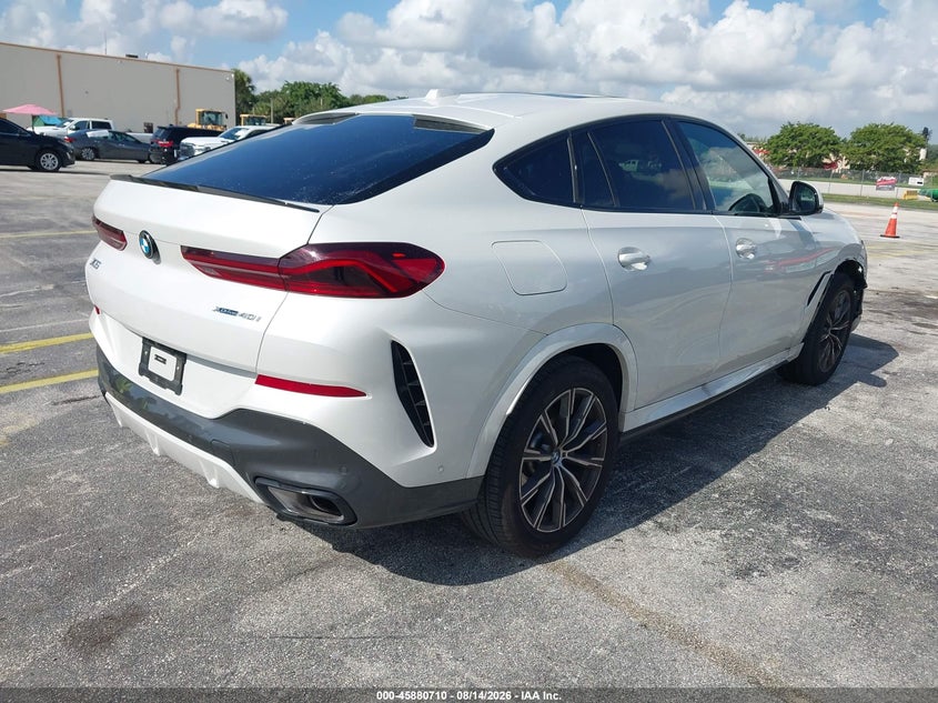 Vin: 5ux33ex08t9390531, lot: 46379706, bmw x6 xdrive40i 20264